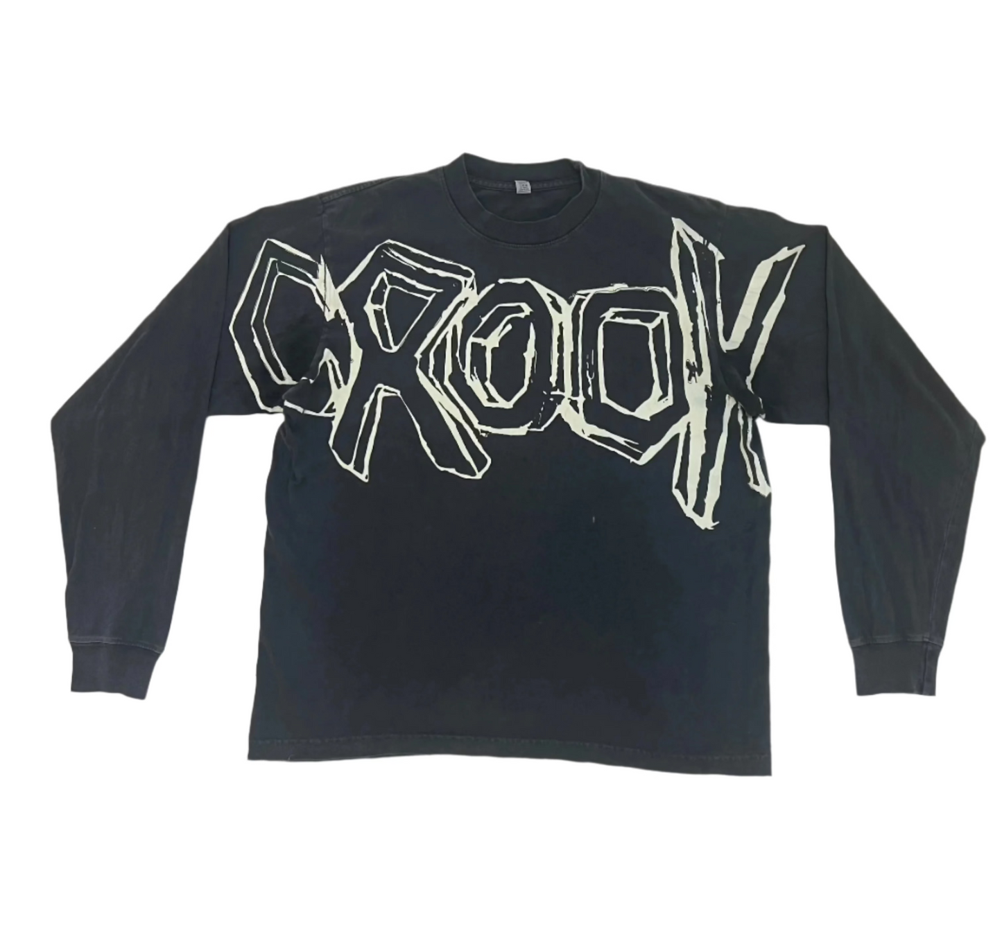 T-Shirt long sleeve charcoal