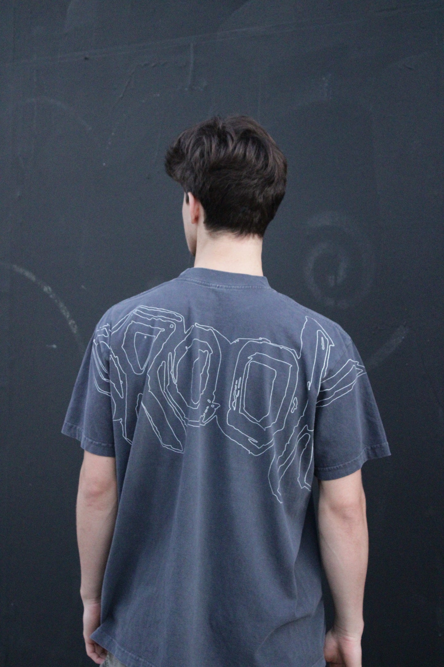 T-Shirt short sleeve charcoal